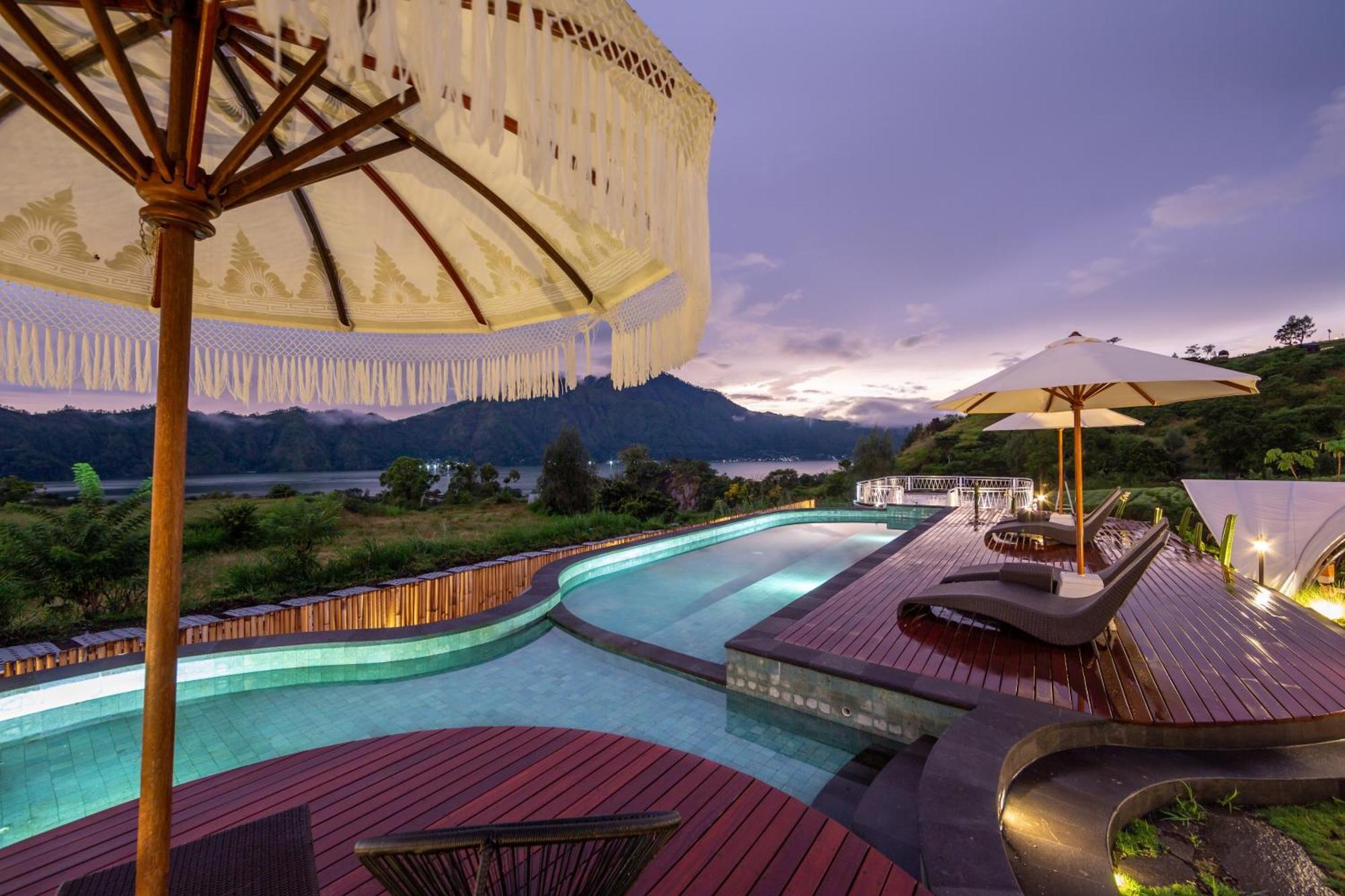 The Dewi Kintamani Luxury Glamping And Natural Hotspring Ngoại thất bức ảnh