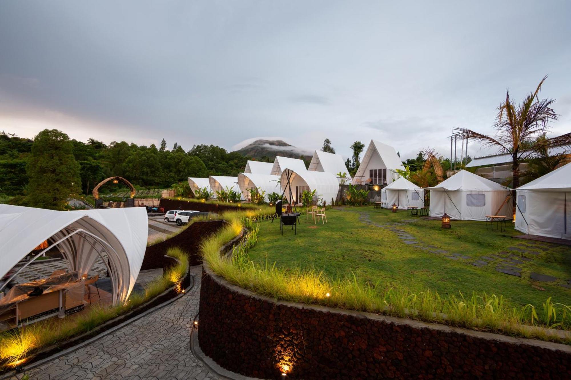 The Dewi Kintamani Luxury Glamping And Natural Hotspring Ngoại thất bức ảnh