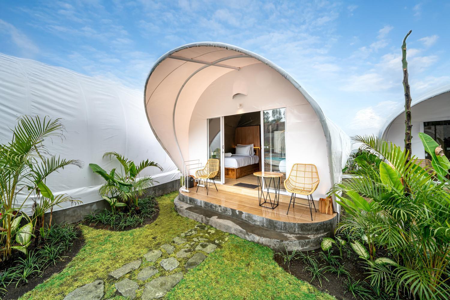 The Dewi Kintamani Luxury Glamping And Natural Hotspring Ngoại thất bức ảnh