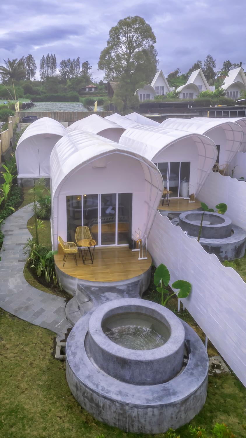The Dewi Kintamani Luxury Glamping And Natural Hotspring Ngoại thất bức ảnh